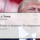 Tweet to Donald J. Trump (Screenshot: TrumpGenerator.com)